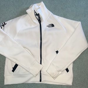 Womens North Face Zip Up Sweatshirt